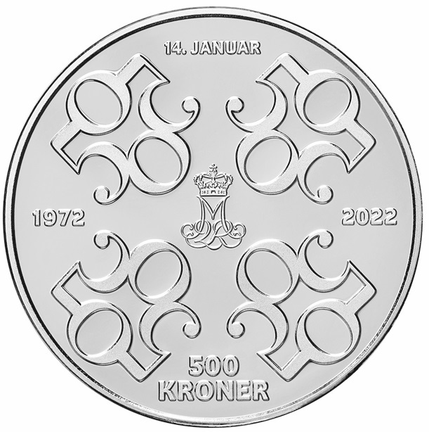 DK 500 Kronen 2022 Heart