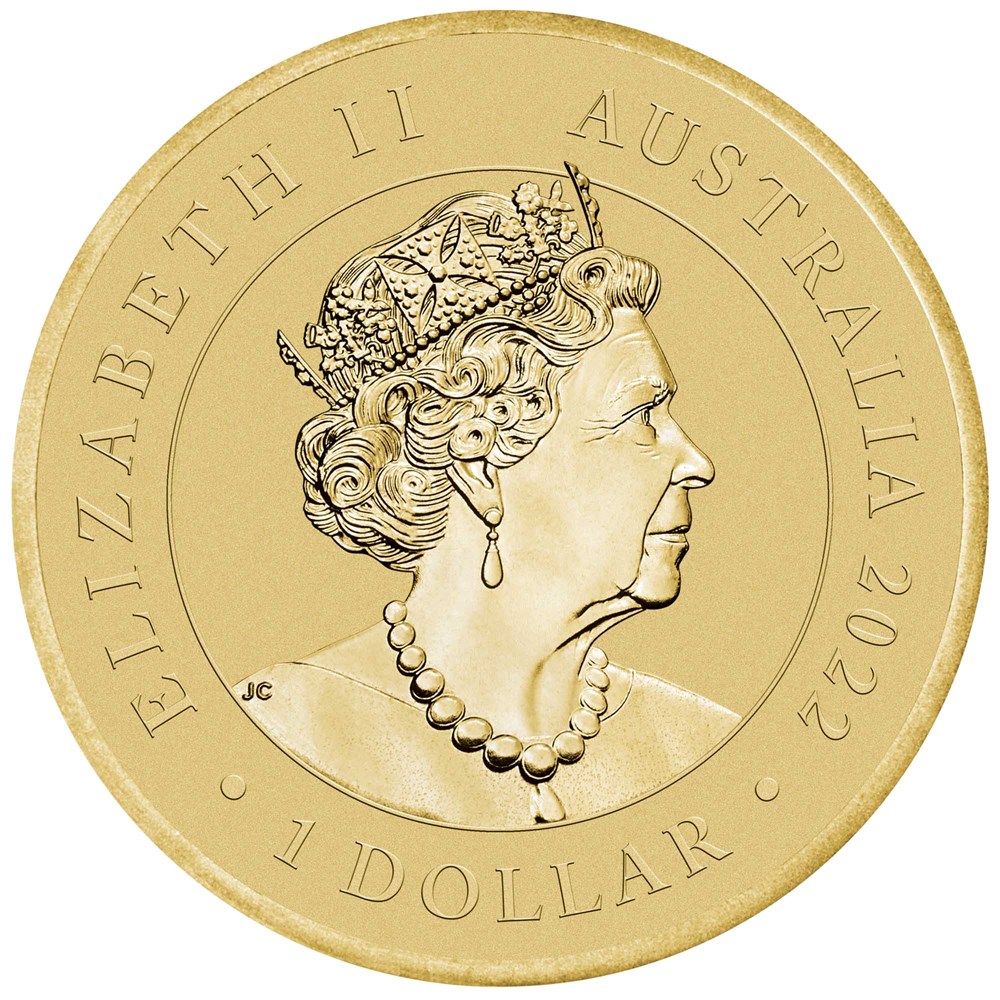 AU 1 Dollar 2022 P