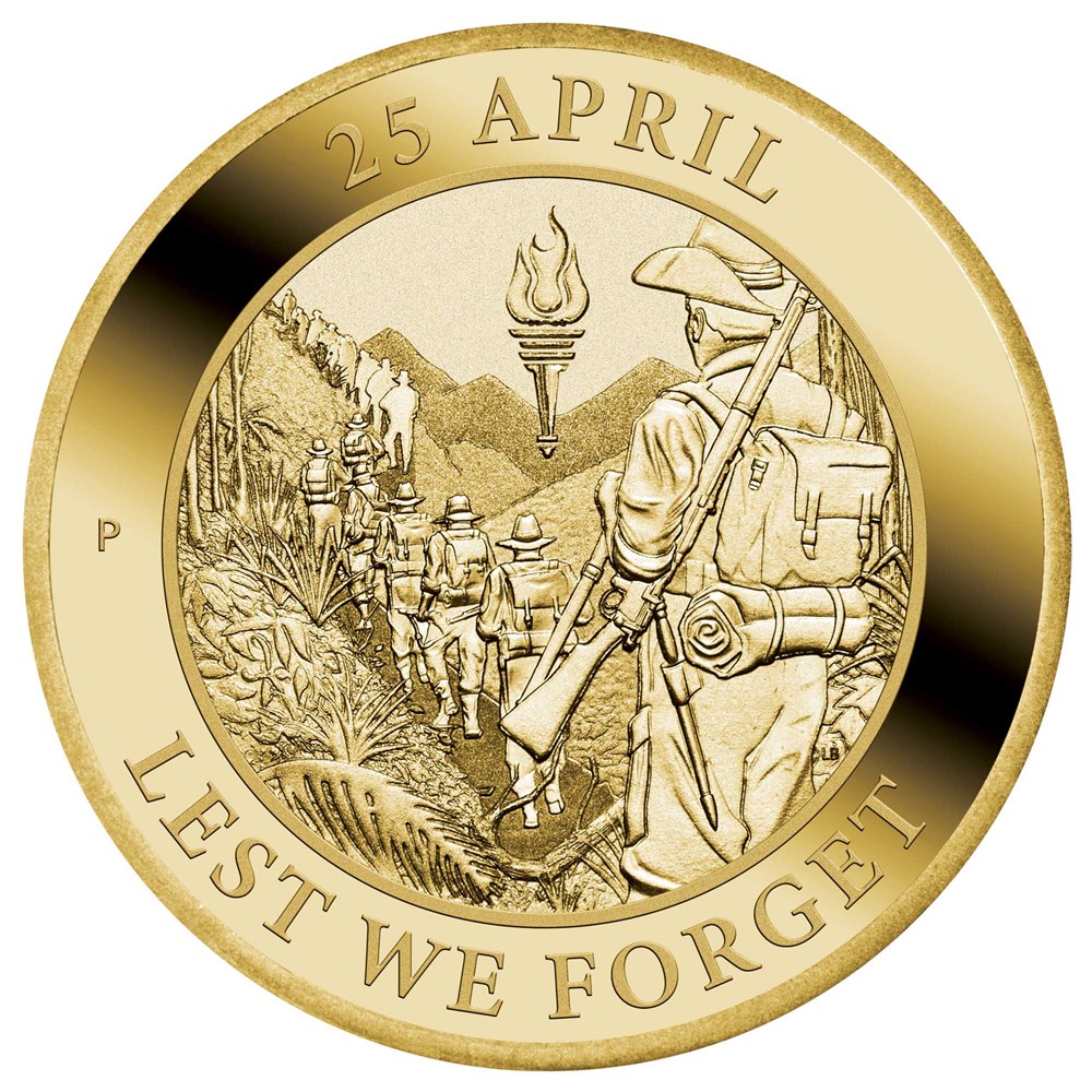 AU 1 Dollar 2022 P