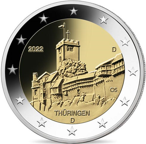 DE 2 Euro 2022 D