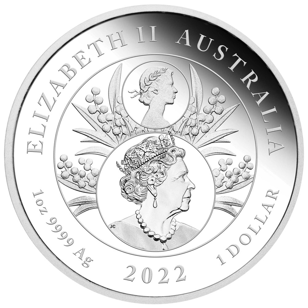 AU 1 Dollar 2022 P