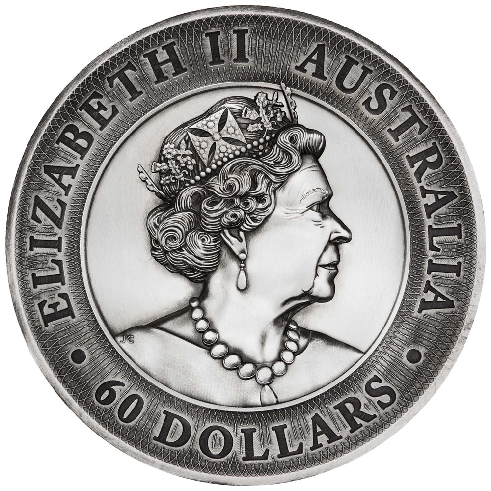 AU 60 Dollars 2022 P