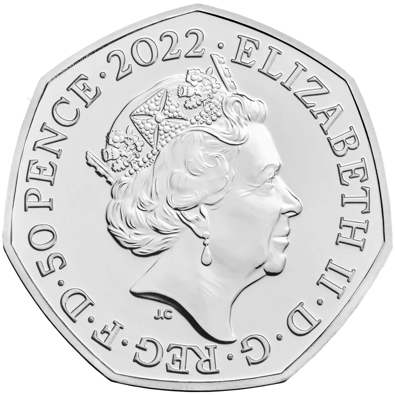 GB 50 Pence 2022